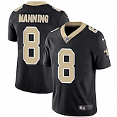 Nike New Orleans Saints #8 Archie Manning Black Team Color NFL Vapor Untouchable Limited Jersey,baseball caps,new era cap wholesale,wholesale hats